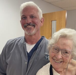 Joan is our first patient at the Ottawa oral surgery location.